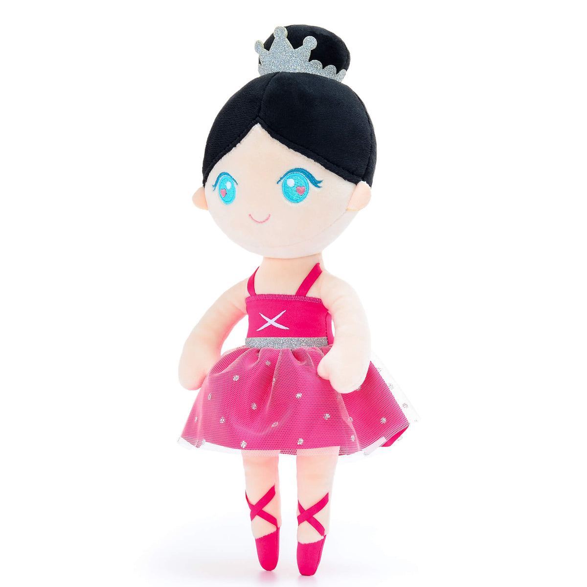 Rose Red Ballerina Doll — detail