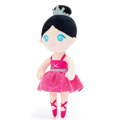 Rose Red Ballerina Doll — detail