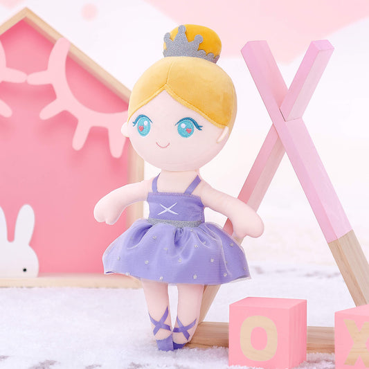 Violet Ballerina Doll — side view