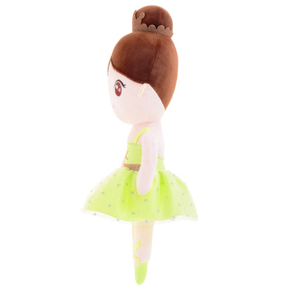 Personalised Green Ballerina Doll — with gift box