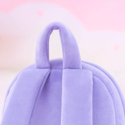 Personalised Purple Backpack — detail