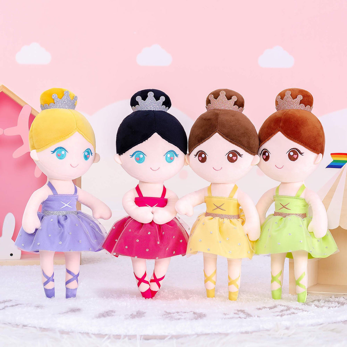 Personalised Rose Red Ballerina Doll — photo 14