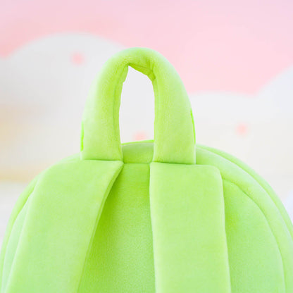 Personalised Green Backpack — detail