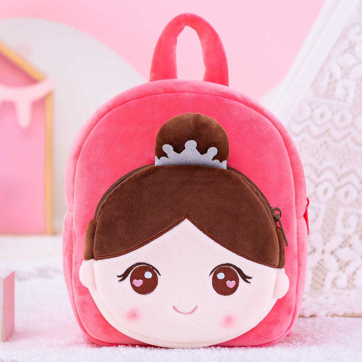 Personalised Watermelon Red Backpack — side view