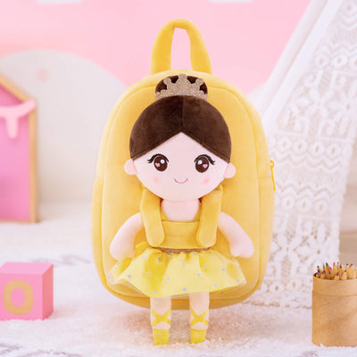 Bambola ballerina gialla + zaino