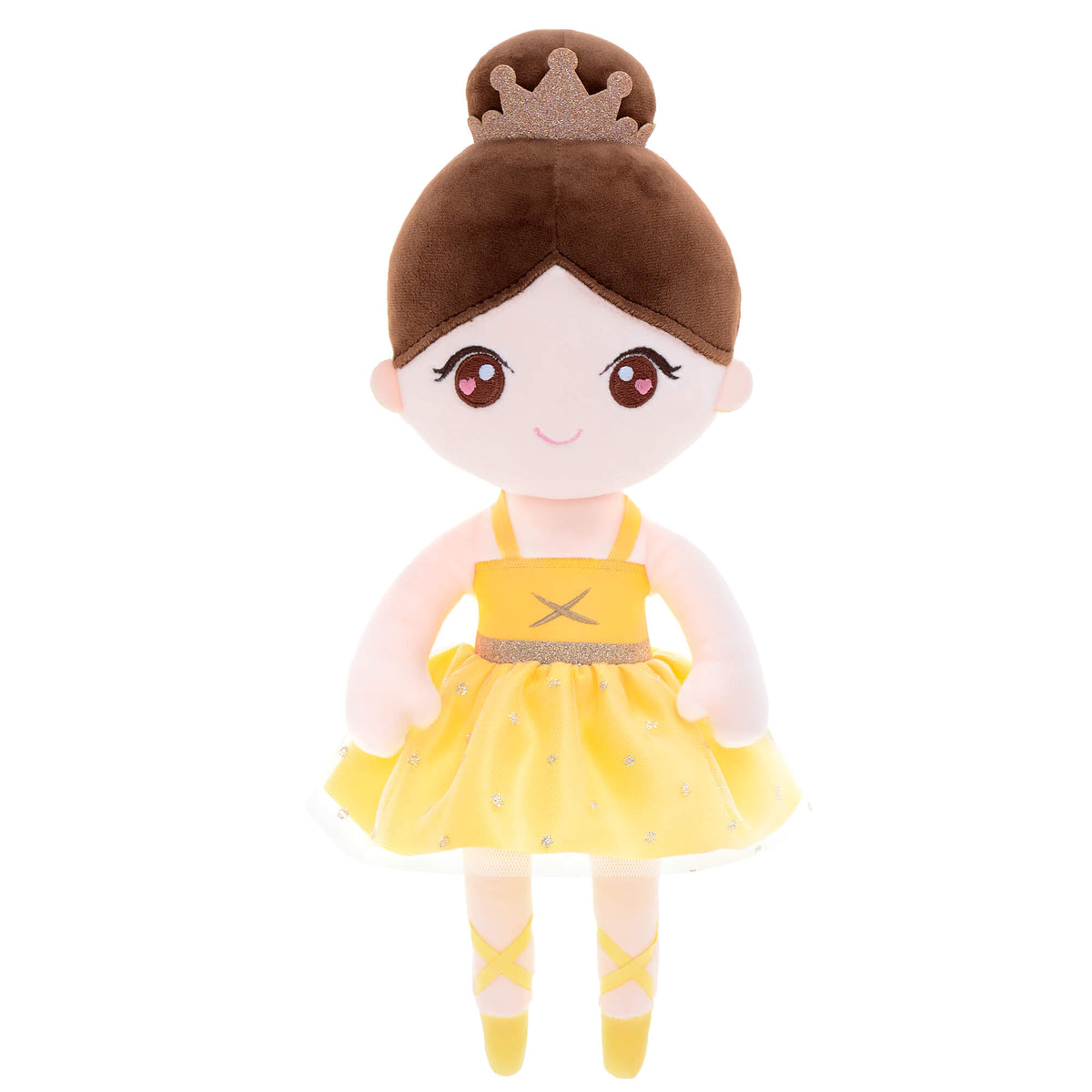 Yellow Ballerina Doll — back view