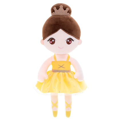 Yellow Ballerina Doll — back view