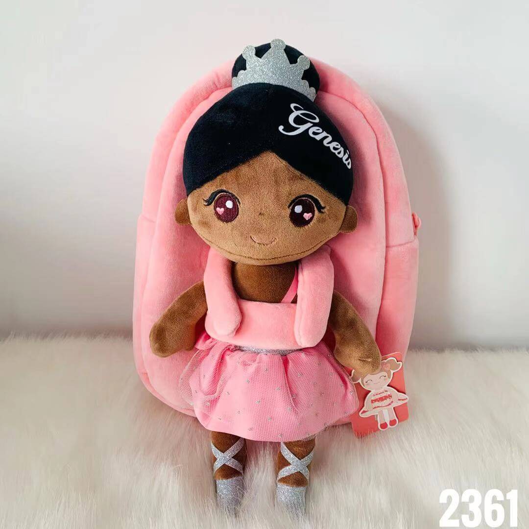 Personalised Coffee Ballerina Doll + Backpack — photo 8