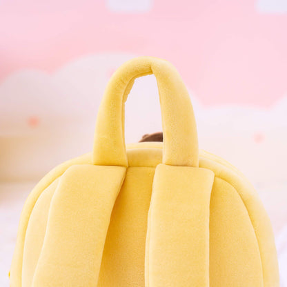 Personalised Yellow Ballerina Doll + Backpack — with gift box