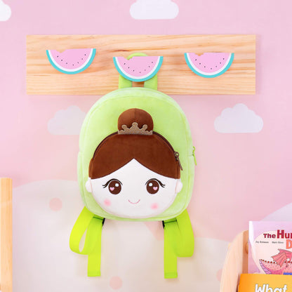 Personalised Green Backpack — close-up