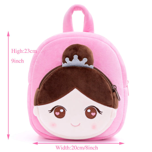 Personalised Pink Backpack — side view