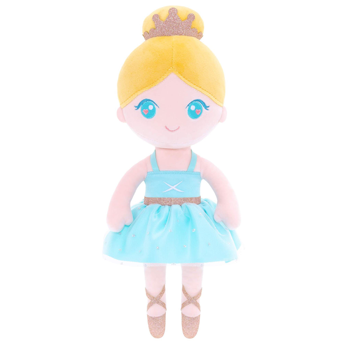 Personalised Sky Ballerina Doll — close-up