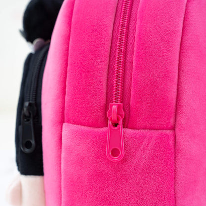 Personalised Rose Red Backpack — detail