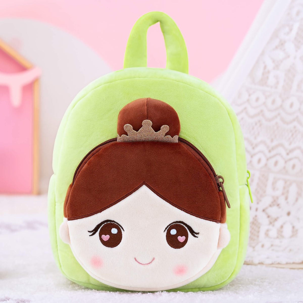 Green Backpack — side view