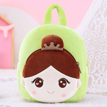 Personalised Green Backpack — side view