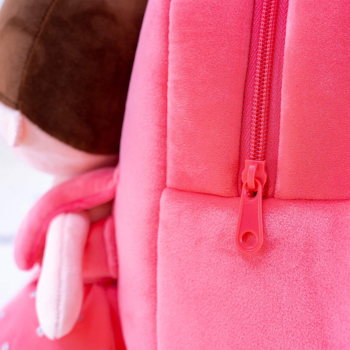 Personalised Watermelon Red Ballerina Doll + Backpack — with gift box