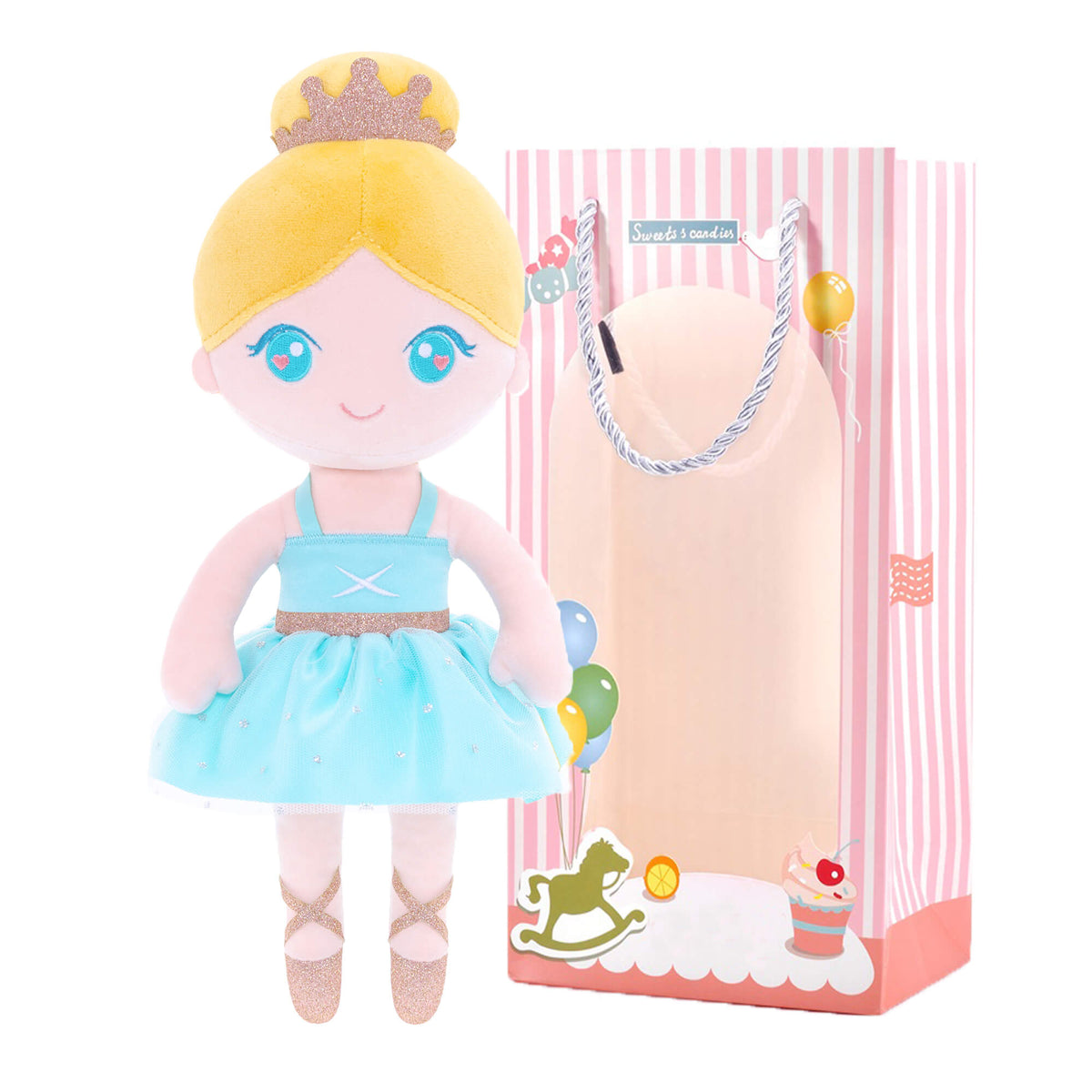 Sky Ballerina Doll — back view
