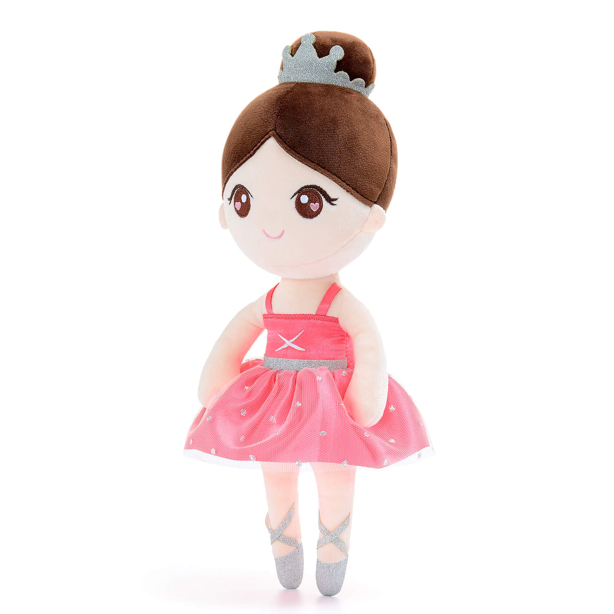 Watermelon Red Ballerina Doll — detail