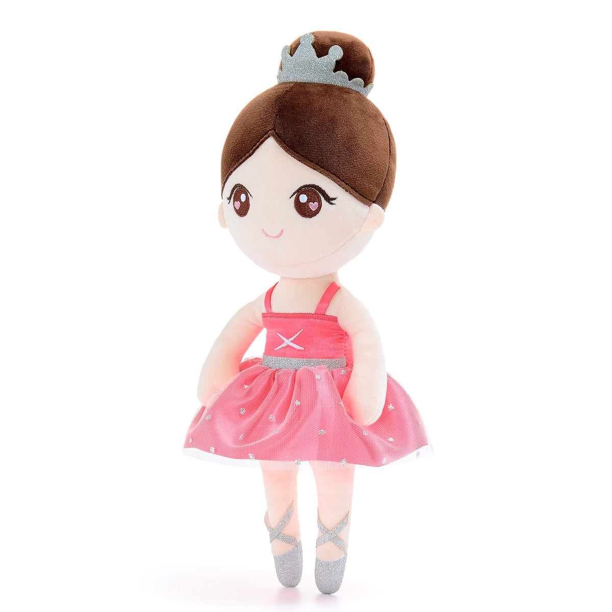 Personalised Watermelon Red Ballerina Doll — detail