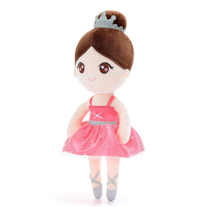 Personalised Watermelon Red Ballerina Doll — detail