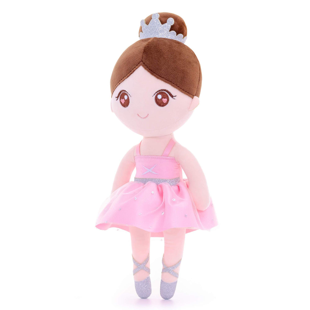 Personalised Pink Ballerina Doll — detail
