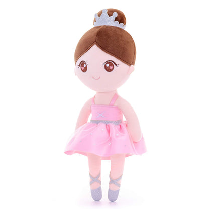 Personalised Pink Ballerina Doll — detail