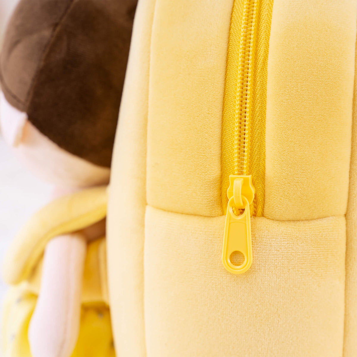 Yellow Ballerina Doll + Backpack — detail