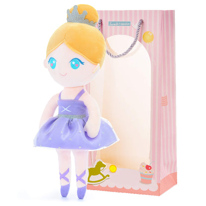 Violet Ballerina Doll — close-up