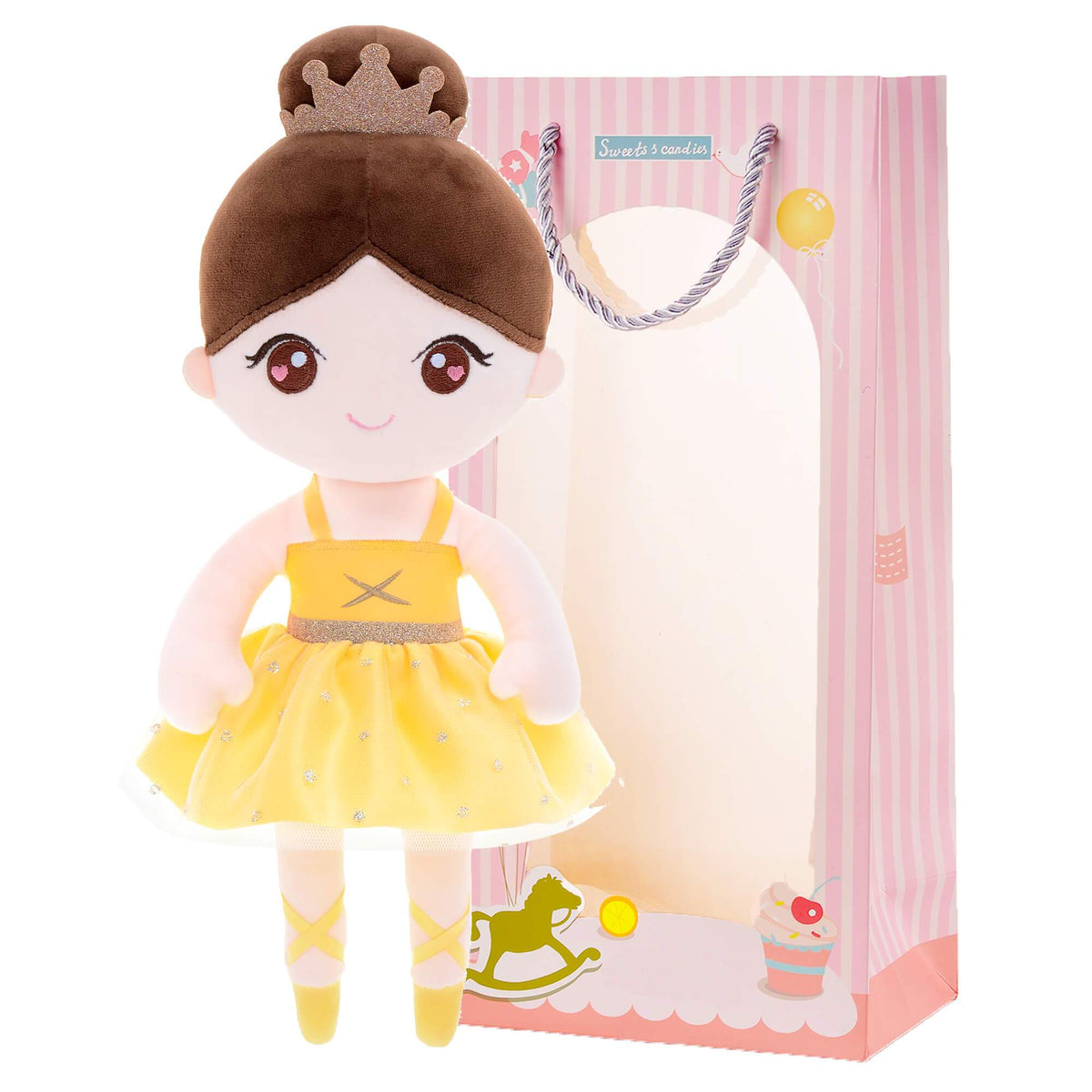Personalised Yellow Ballerina Doll — photo 8